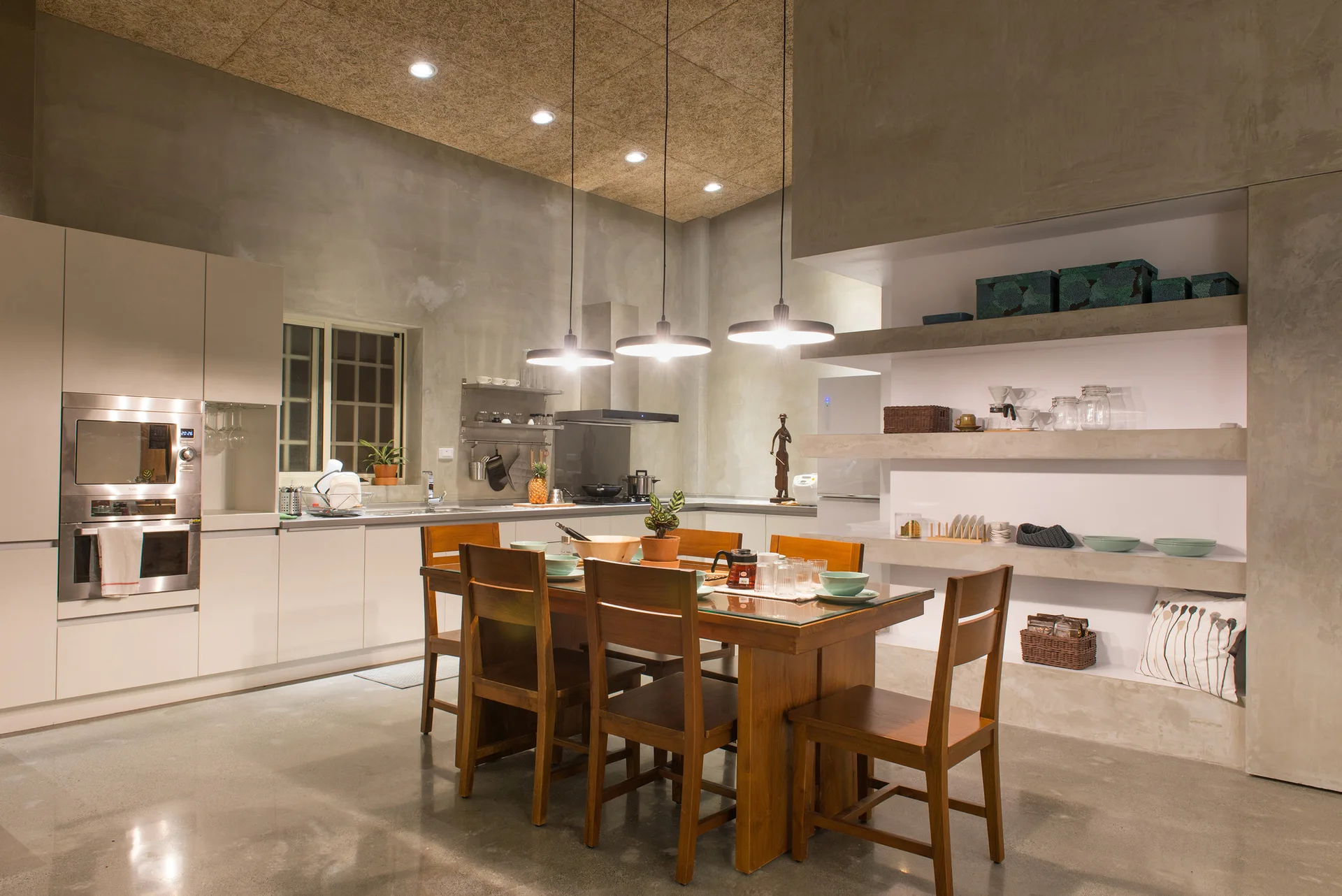 The Second Floor, Atelier Boter, Interior, Kitchen, Table, Countertop, Chair