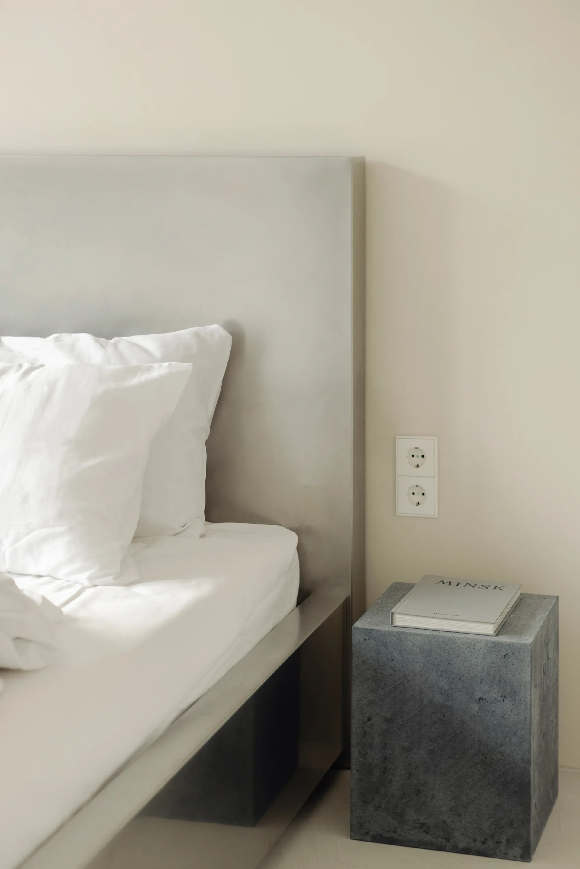 Blondie Space Apartment, Vlad Kudin, Interior, Bedroom, Bed