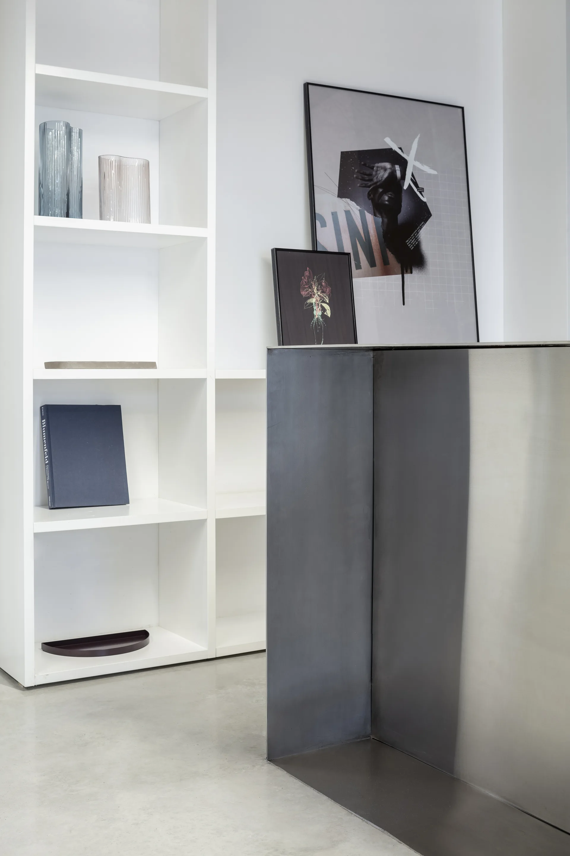The Box- Tel Aviv Loft for a young couple, Toledano+Architects, Interior, Closet, Shelving