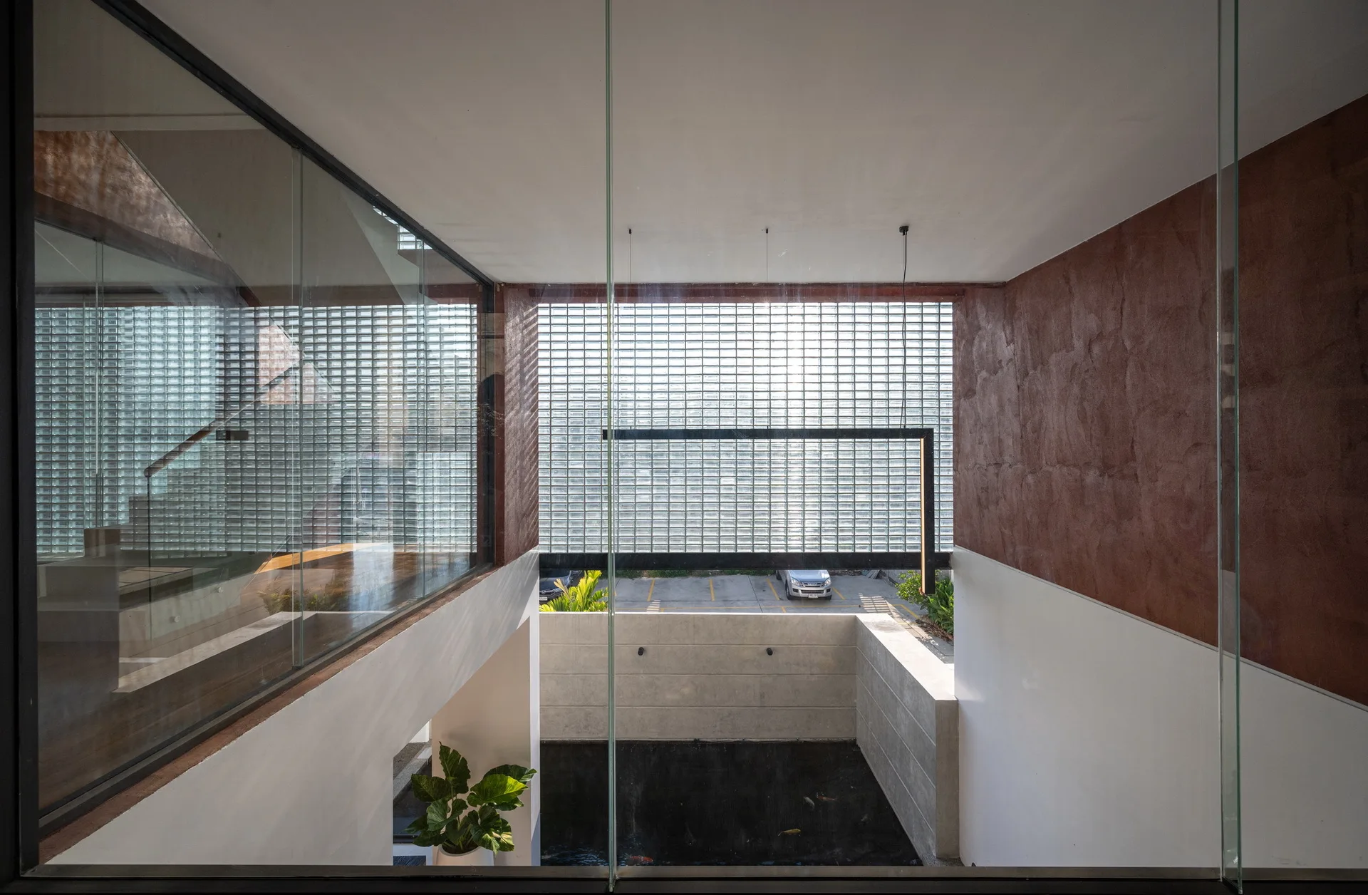 Sena House, Archimontage Design Fields Sophisticated, Interior, Kitchen, Glass