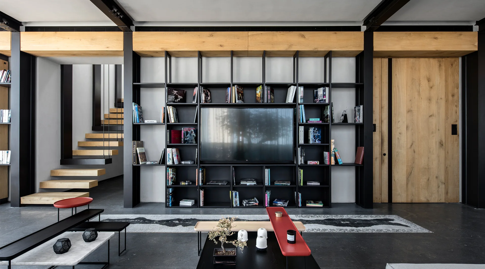 PH-13 Apartment, Atelier L'inconnu, Interior, Closet, Shelving