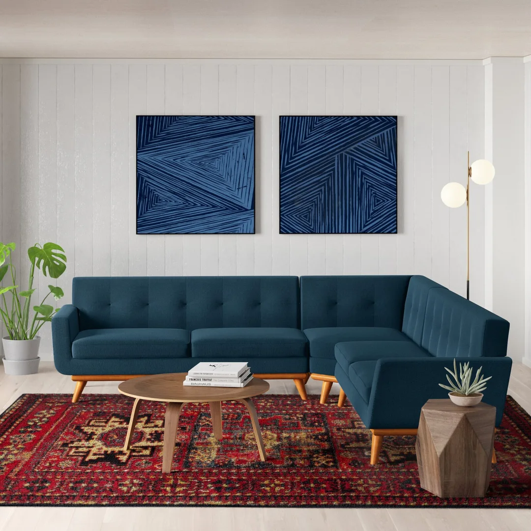 jewel tone sectional