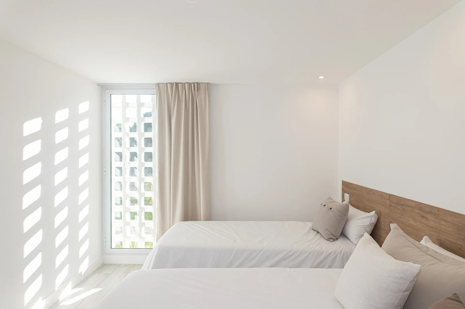 White Houses Chapadmalal, BiK Arquitectura, Interior, Bedroom, Windows