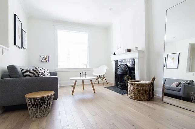 scandinavian living room interior decor