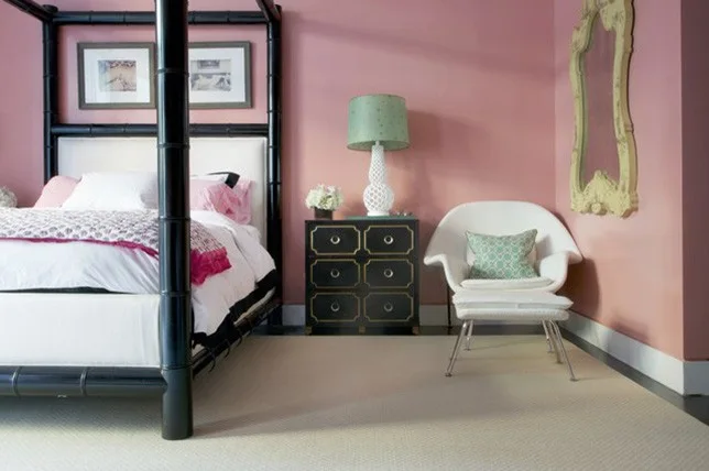 rose pink bedroom paint colors