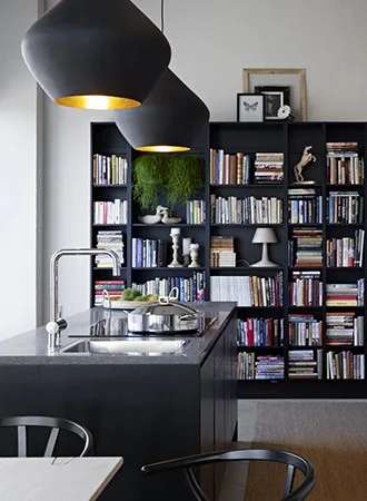artful home library ideas