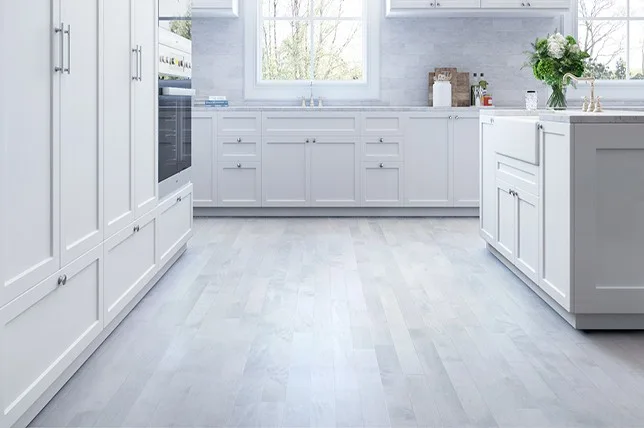 gray laminate Kitchen Flooring ideas 2019
