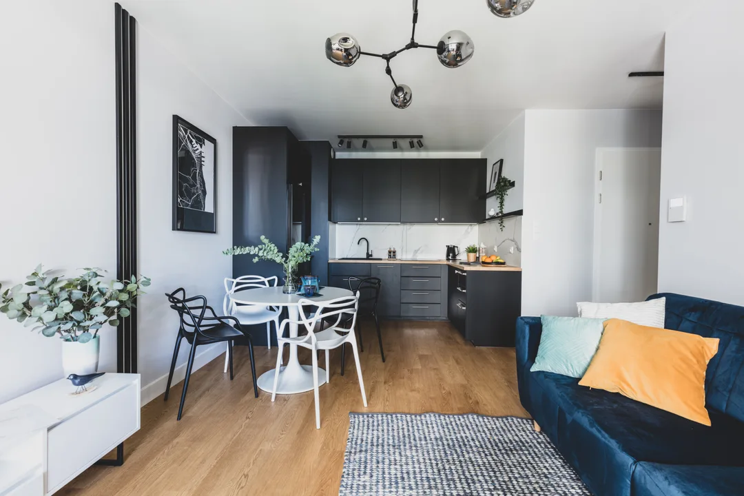 modern studio apartment