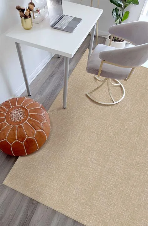 Crosshatch Natural Accent Rug