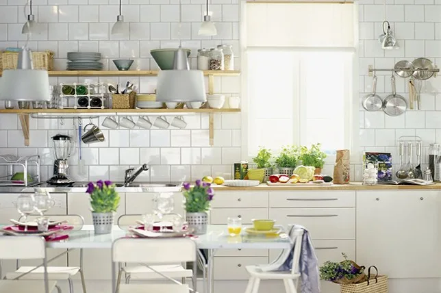 modern kitchen wall decor kitchenware display