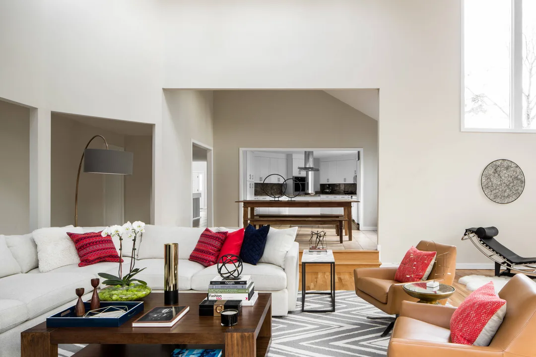 Connecticut residence living room