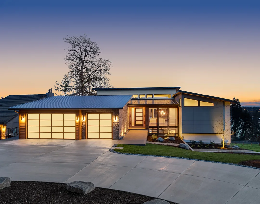 modern house exterior