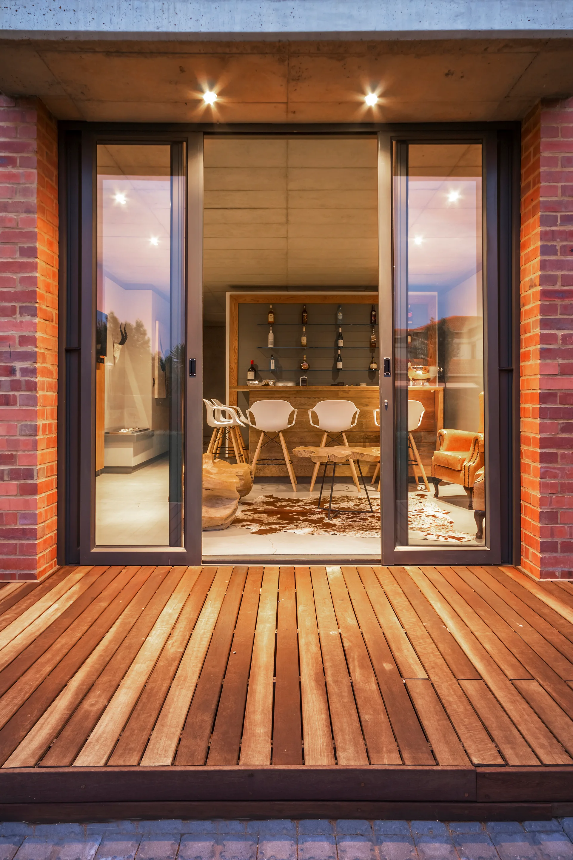 House Morkel, Neo Architects, Interior, Wood, Brick