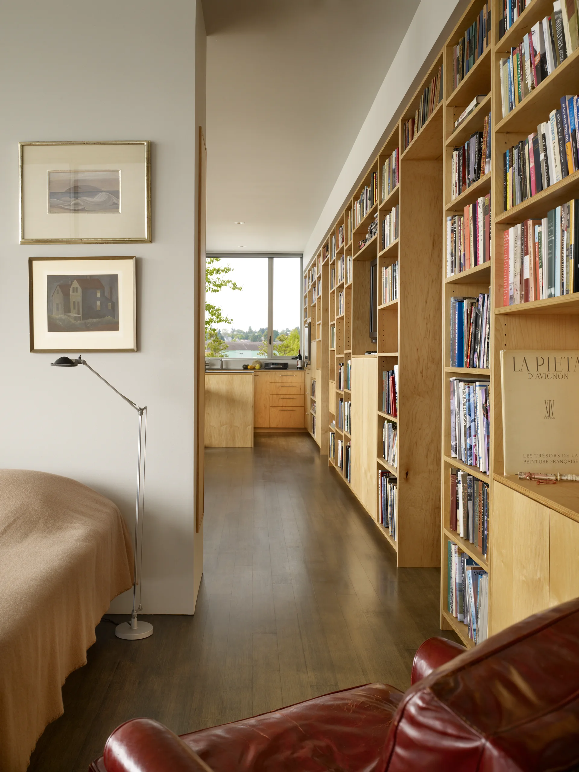 Sky Ranch, The Miller Hull Partnership, Shelving, Lighting, Windows