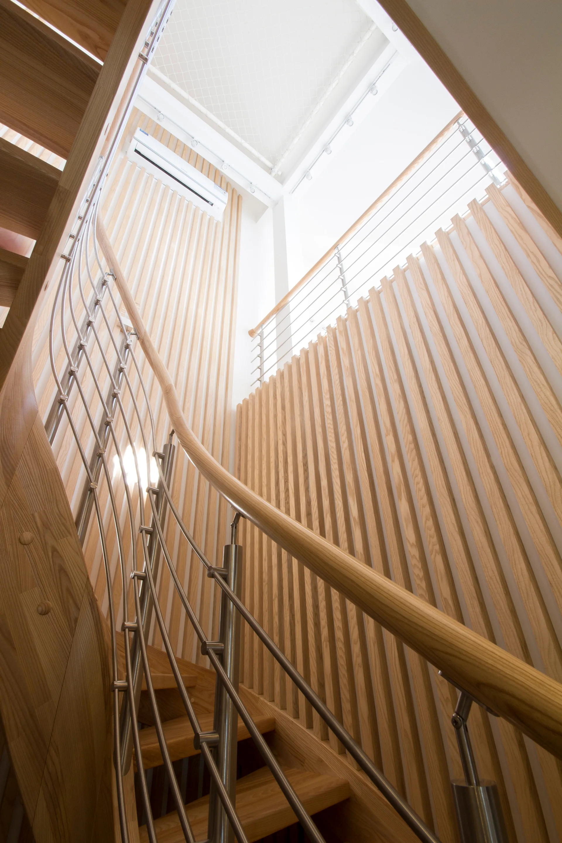Loft Apartment, Ruetemple, Windows, Stairs, Handrail, Beam