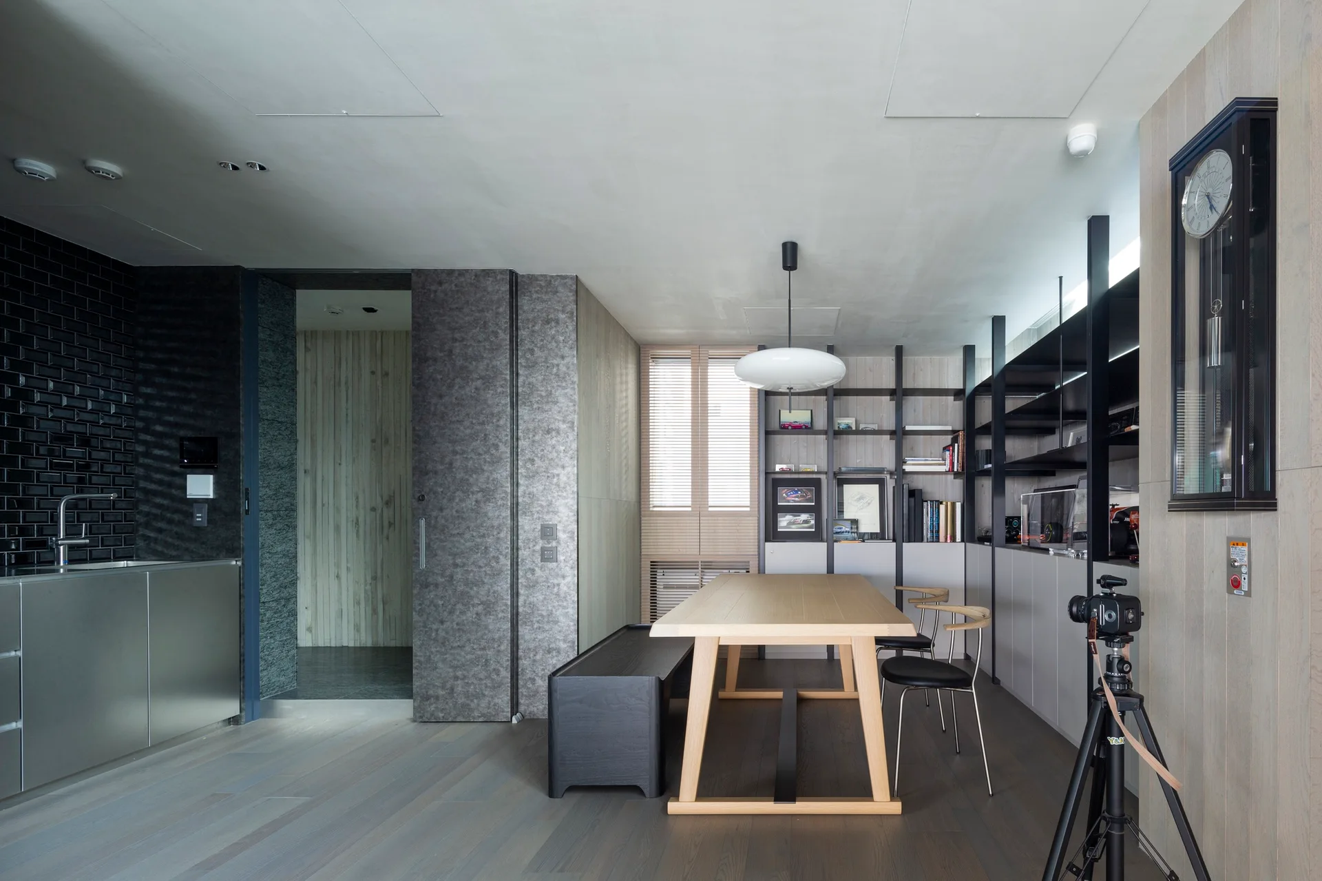Extraordinary Ordinary House, Love Architecture, Interior, Kitchen, Table, Chair
