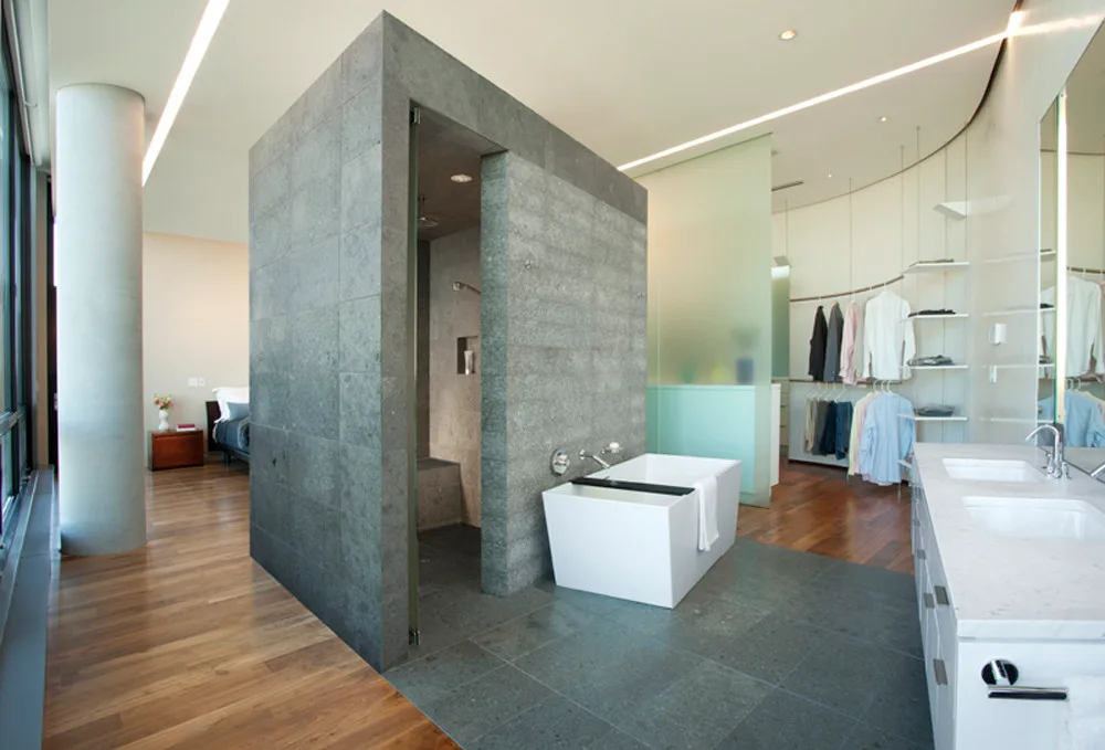 Uptown Penthouse, ALTUS Architecture + Design, Sink, Bathroom