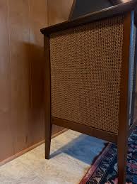 Mid-Century Modern Record Player Cabinet