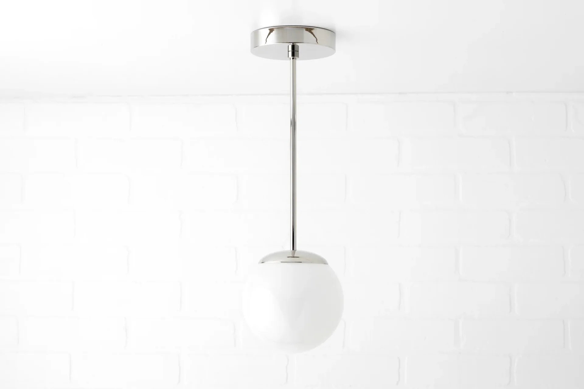 Opal Globe Pendant Light