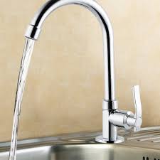 Polished Chrome Gooseneck Faucet