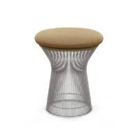 Platner Round Wire Base Stool