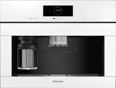 Miele White Built In Coffee Maker