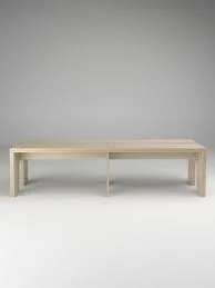 Minimalist Wooden Bench