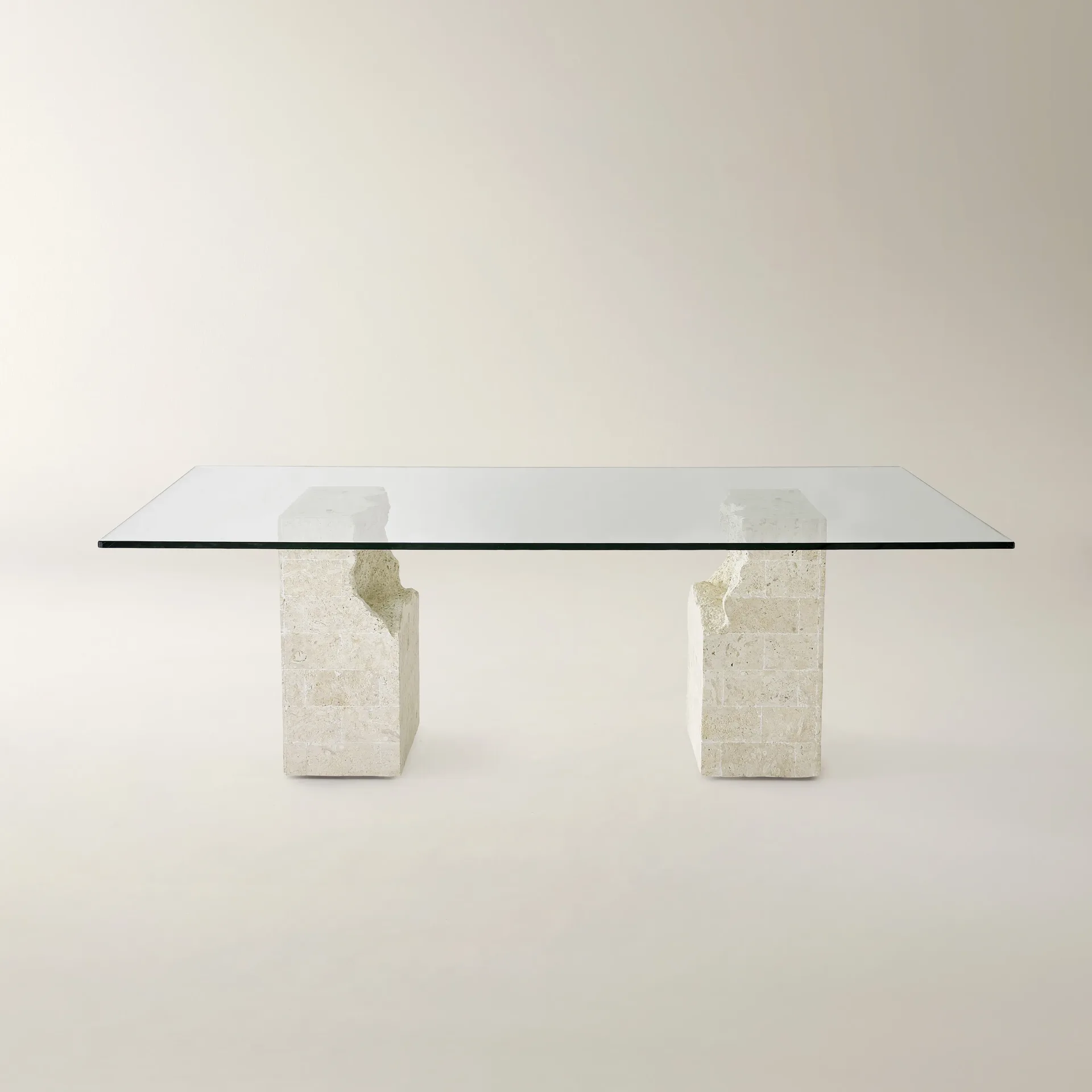 Cairo Rectangular Glass Dining Table
