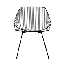 Bend Goods Bunny Black Metal Patio Chair