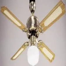 Polished Brass Ceiling Fan