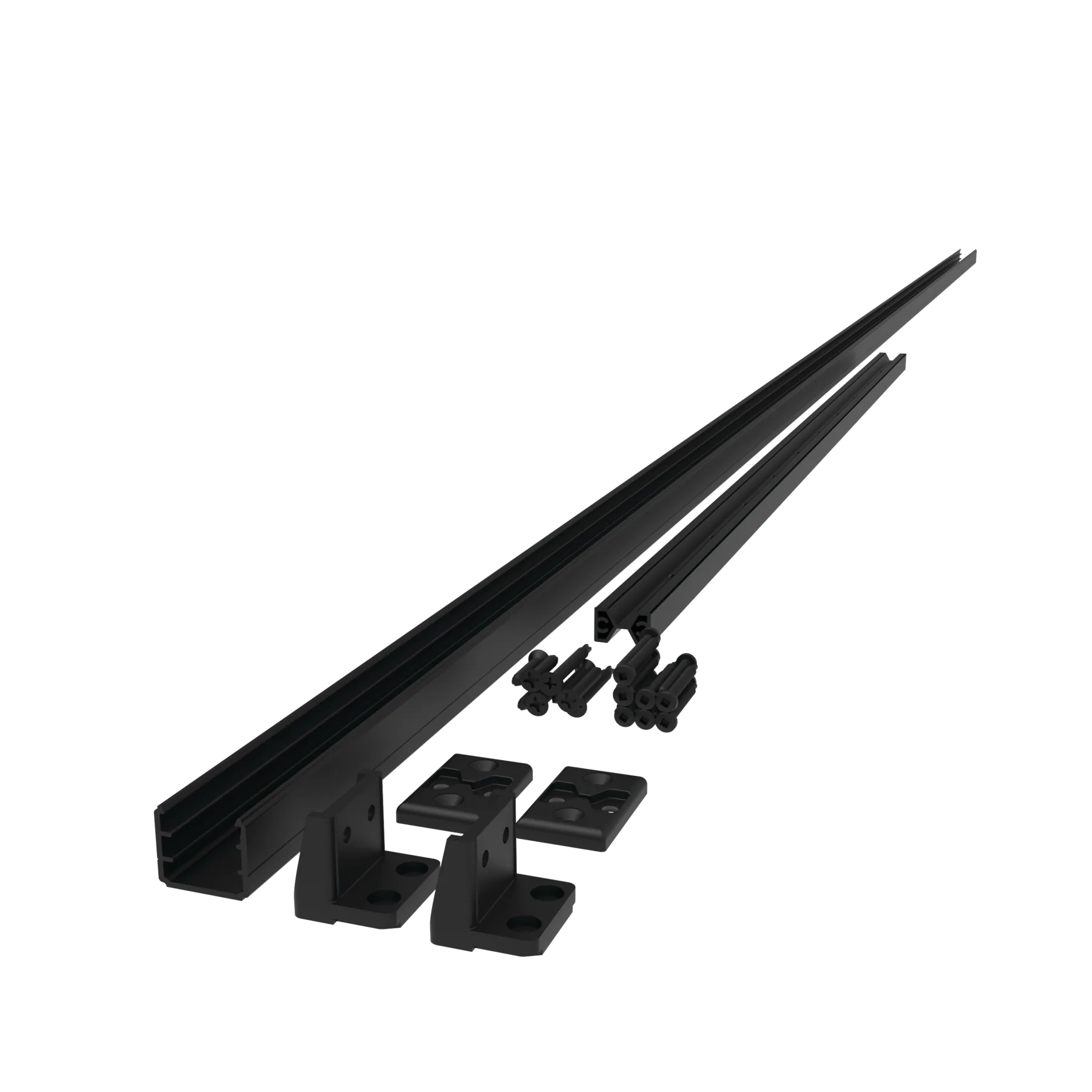 Matte Black Metal I Beam