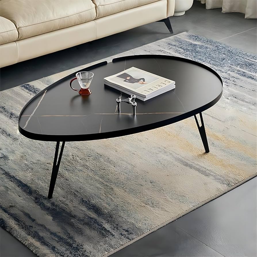 Oval Marble Coffee Table