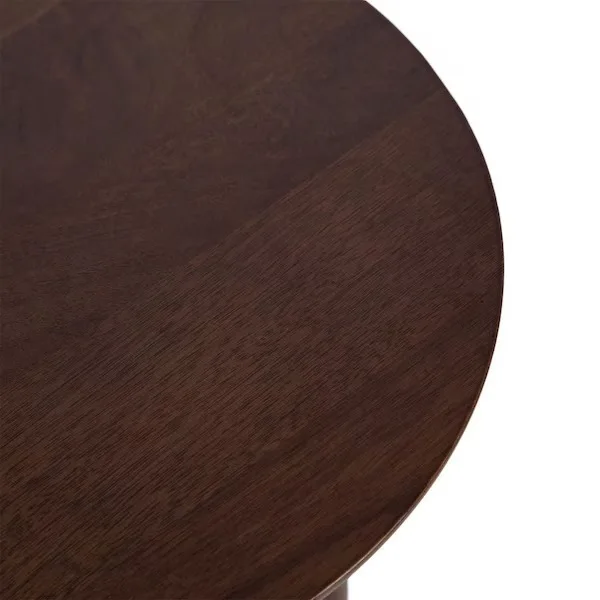 Gierson Round Wood Side Table