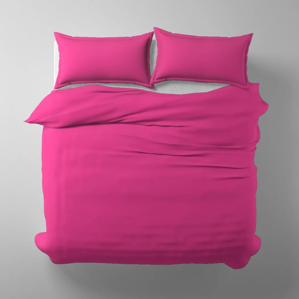 Solid Pink Bed Linens