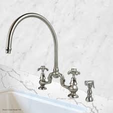 Coventry Brassworks Sancerre Traditional Bridge Kitchen Faucet
