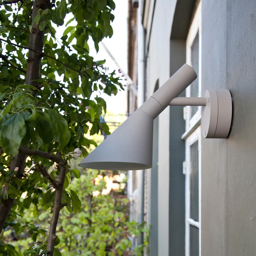 Modern Conical Outdoor Wall Sconce