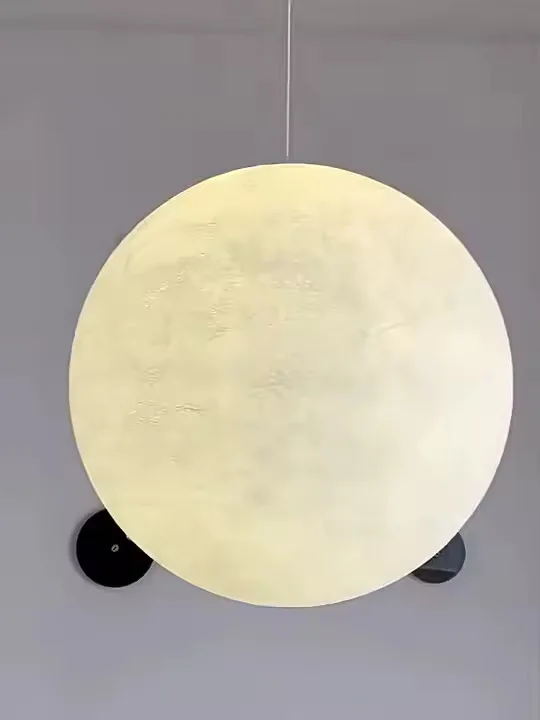 Minimalist Round Glass Pendant Light