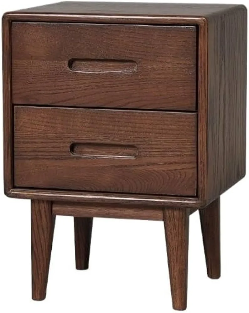 Mid Century Nightstand in Oak