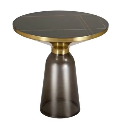 Tully Modern Round Accent Table