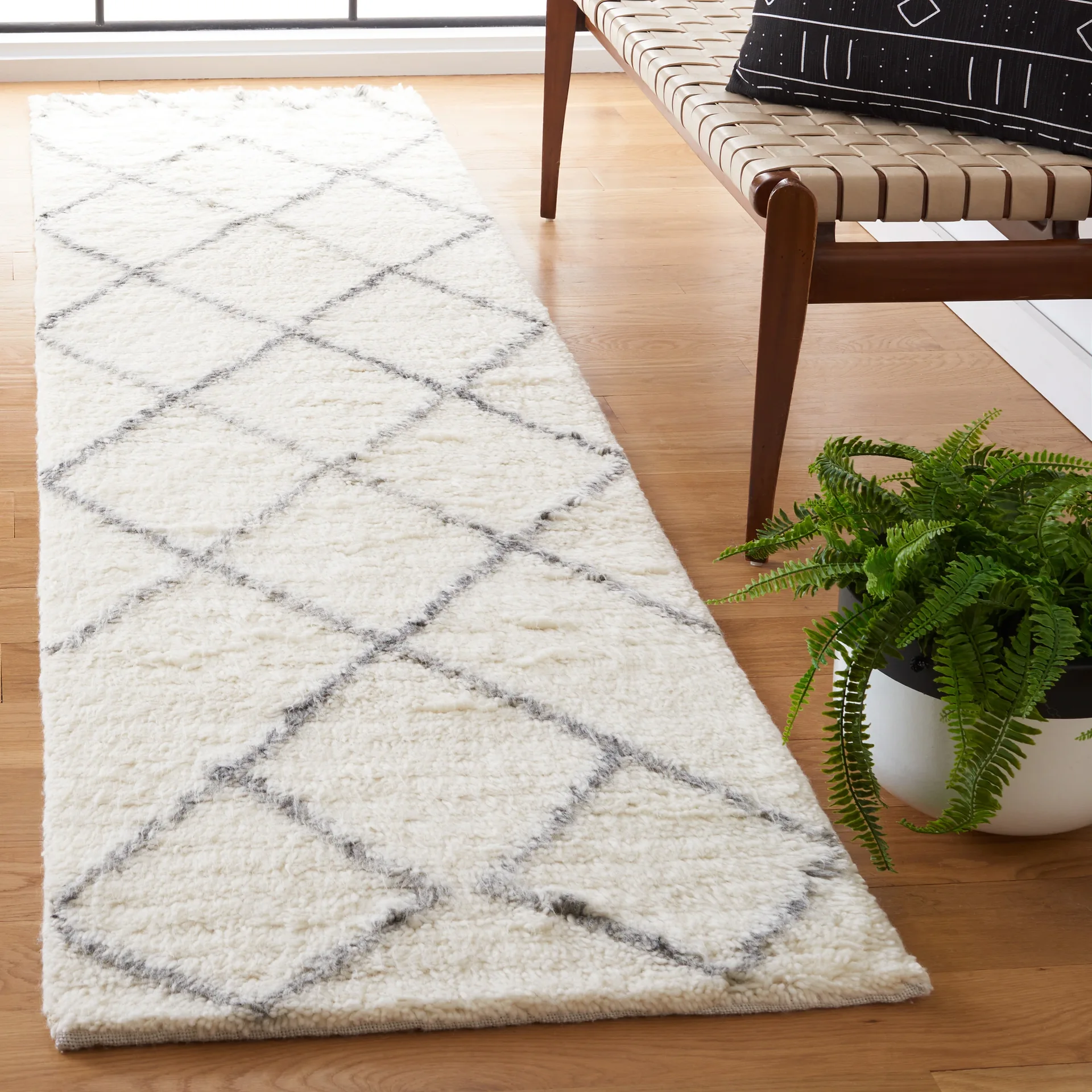 Moroccan Wool Area Rug