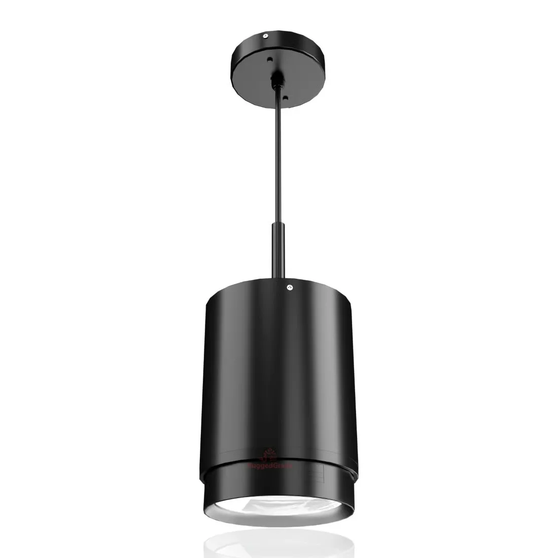 Modern Black Metal Pendant Light