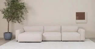 Baker Beige Fabric Modular Sofa