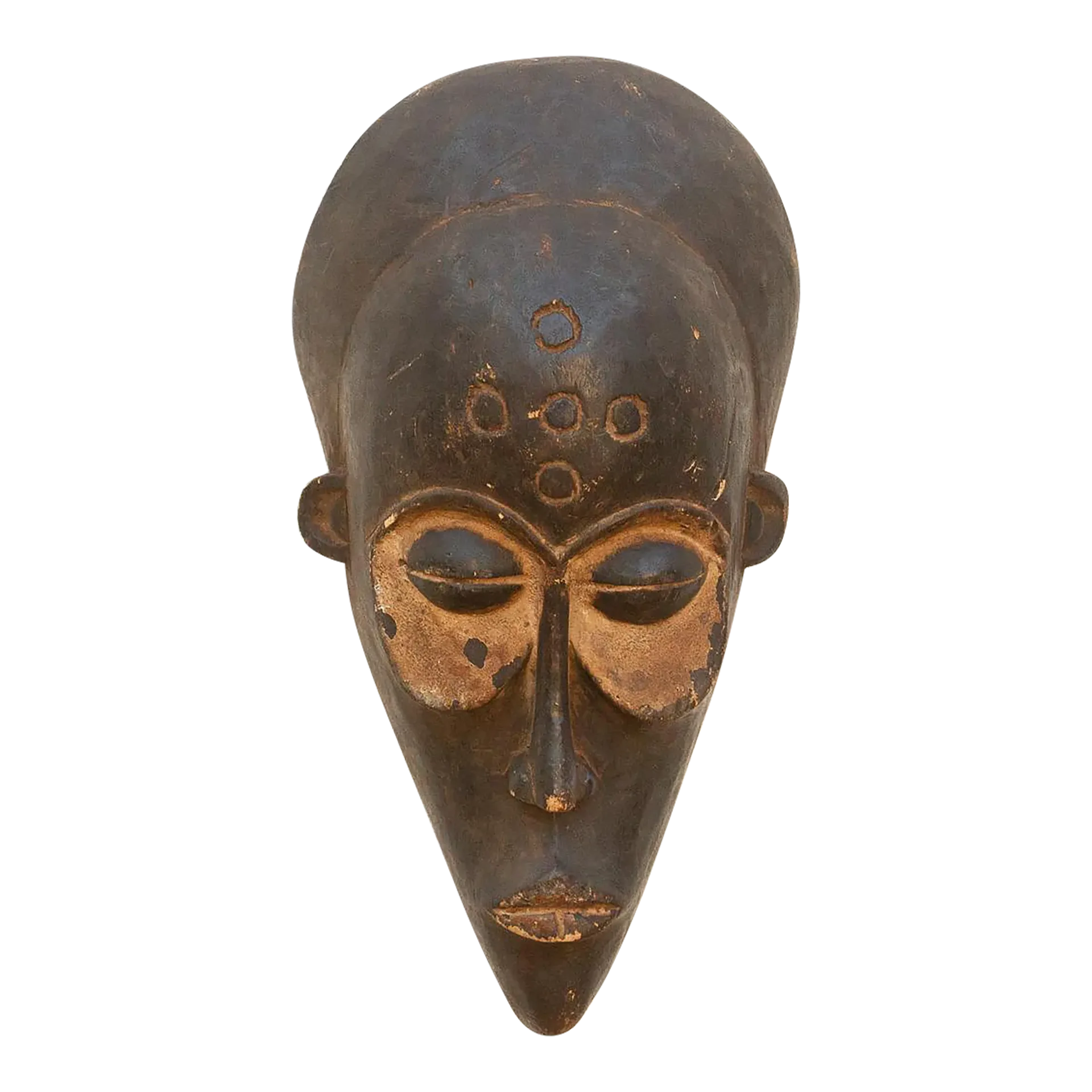 Carved Wood African Tribal Mask