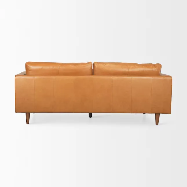 Tan Leather Sofa