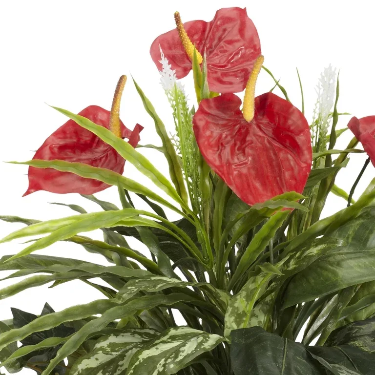 Nearly Natural Anthurium Botanical Arrangement