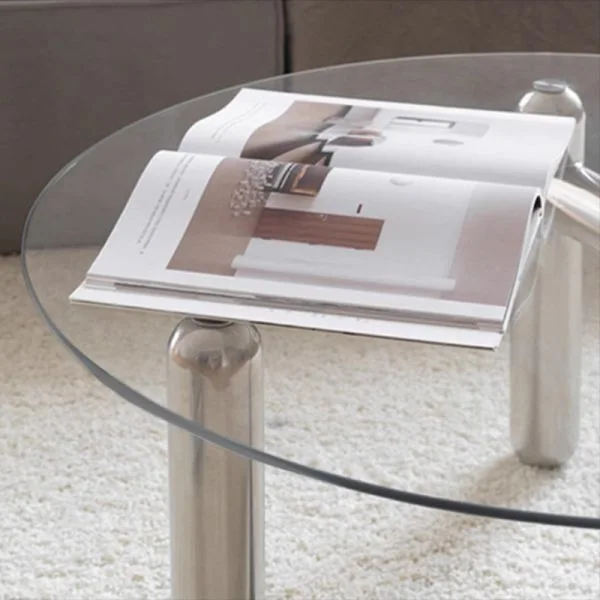 Round Glass Coffee Table