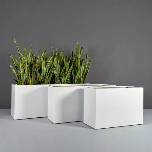 Tolga Modern Rectangular Potted Plant