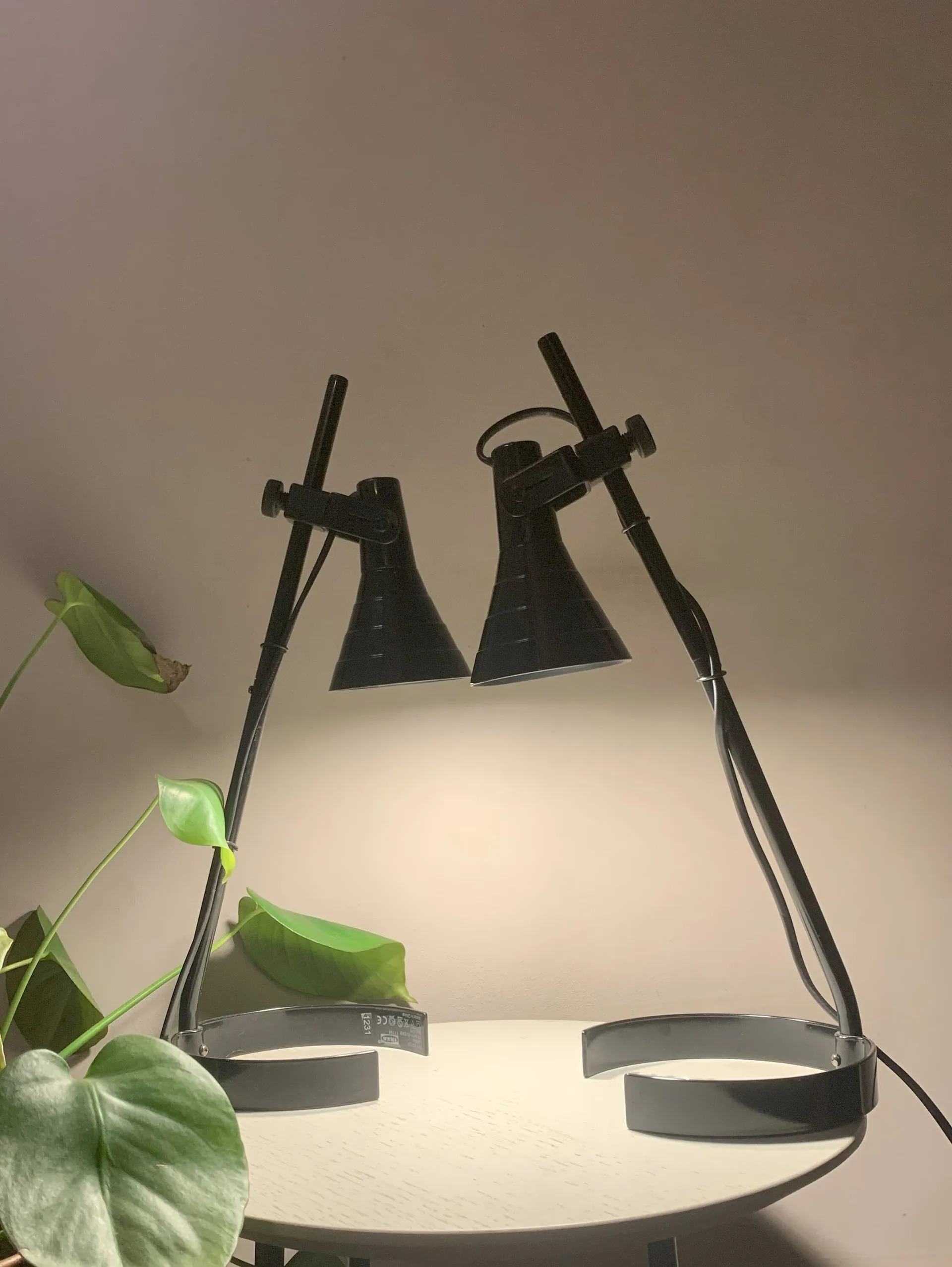 IKEA Lagra Black Desk Lamp