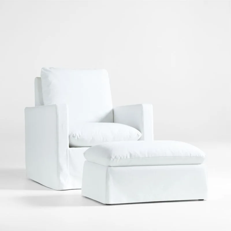 Slipcovered Armchair