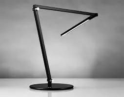 Matte Black Metal Desk Lamp
